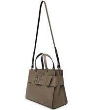 ARMANI EXCHANGE A|X BUCKLE Comprador de mano, con bandolera lubina marrón - Bolsos Mujer - 3