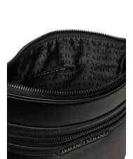 ARMANI EXCHANGE OKINAWA  Bolsa plana negro/negro - Bandoleras Hombre - 4