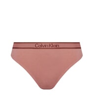 CALVIN KLEIN CK Tanga con logo elástico logotipo de uva roja con mantequilla de manzana - Calzoncillos de mujer - 4