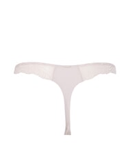 CALVIN KLEIN CK Tanga con inserción de encaje mañana gris - Calzoncillos de mujer - 5