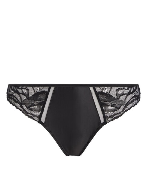 CK Braguitas de encaje floral negro - Calzoncillos de mujer