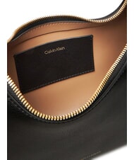 CALVIN KLEIN EMBOSSED LOGO Bolso de hombro, con correa para el hombro coco negro/tostado - Bolsos Mujer - 4