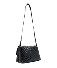 LIUJO LUNNY Bolso hobo acolchado mediano NEGRO - Bolsos Mujer - 3