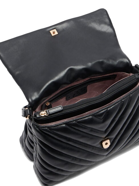 LUNNY Bolso hobo acolchado mediano NEGRO - Bolsos Mujer
