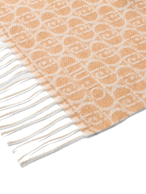 MONOGRAM Estola con logo de monograma camello - Bufandas