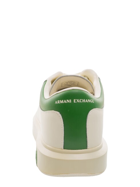 ACTION Zapatillas de cuero blanco roto + jardín formal - Zapatos Hombre