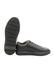 ARMANI EXCHANGE ACTION Zapatillas de cuero negro+quimera - Zapatos Hombre - 5