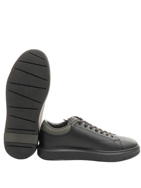 ACTION Zapatillas de cuero negro+quimera - Zapatos Hombre