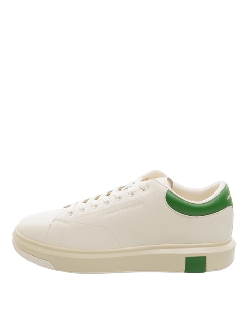 ACTION Zapatillas de cuero blanco roto + jard&iacute;n formal - Zapatos Hombre
