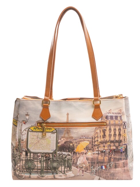YESBAG Bolso de hombro estampado Metro de París - Bolsos Mujer