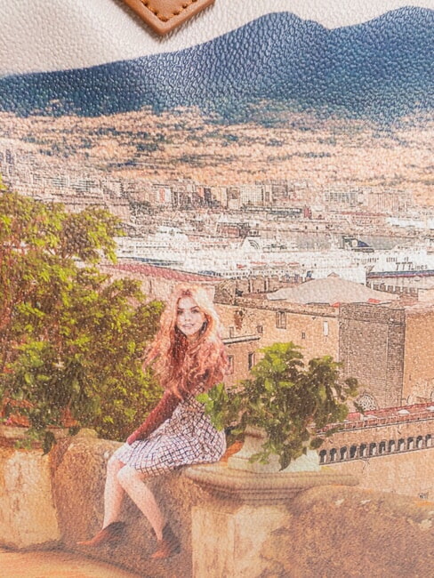 YESBAG Bolso de hombro estampado limonero - Bolsos Mujer