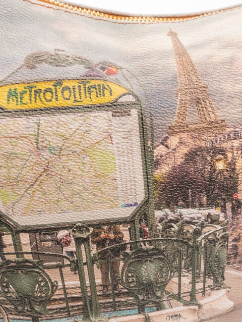 YESBAG Bolso de hombro Metro de Par&iacute;s - Bolsos Mujer