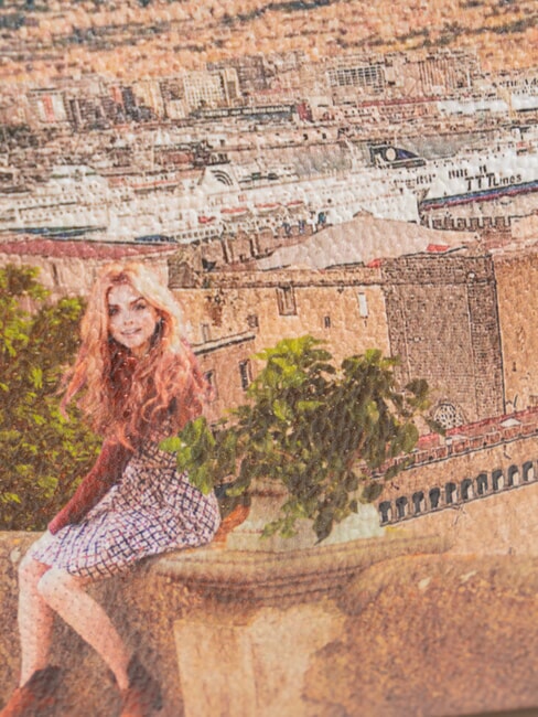 YESBAG Bolso de mano con puño limonero - Bolsos Mujer