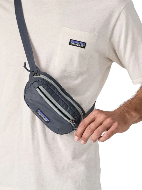 TERRAVIA MINI Peque&ntilde;a bolsa plegable azul ardiendo - Ri&ntilde;oneras