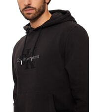 CALVIN KLEIN CK JEANS Sudadera con capucha y logo de osito de peluche ck negro - Sudaderas - 3
