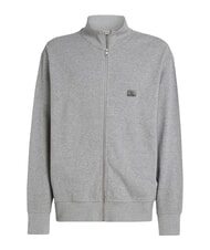 CALVIN KLEIN CK JEANS Sudadera de cuello alto con cremallera completa brezo gris - Sudaderas - 4