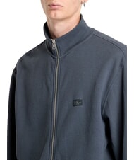 CALVIN KLEIN CK JEANS Sudadera de cuello alto con cremallera completa ébano - Sudaderas - 3