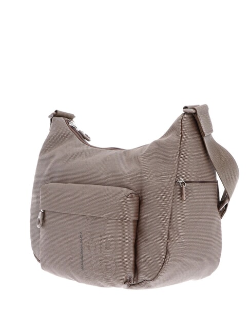 MD20 Bolso de hombro gris pardo - Bolsos Mujer