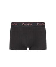 CALVIN KLEIN CK 3 bóxers elásticos con logo de lurex b- plata, rojo, lurex plateado lgs - Calzoncillos de hombre - 6
