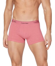 CALVIN KLEIN CK Calzoncillos bóxer con logotipo de corazón por toda la prenda Monograma de corazones en color rosa baya - Calzoncillos de hombre - 3