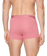 CALVIN KLEIN CK Calzoncillos bóxer con logotipo de corazón por toda la prenda Monograma de corazones en color rosa baya - Calzoncillos de hombre - 4