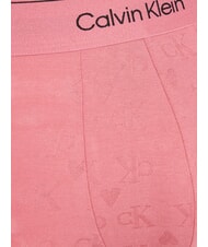 CALVIN KLEIN CK Calzoncillos bóxer con logotipo de corazón por toda la prenda Monograma de corazones en color rosa baya - Calzoncillos de hombre - 5