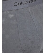 CALVIN KLEIN CK Calzoncillos bóxer con logotipo de corazón por toda la prenda turbulencia del monograma de corazones - Calzoncillos de hombre - 5