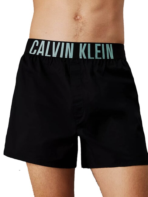 CK 2 boxeadores b- blanco, cosquilleo verde lgs - Calzoncillos de hombre