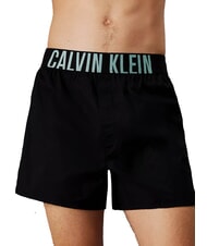 CALVIN KLEIN CK 2 boxeadores b- blanco, cosquilleo verde lgs - Calzoncillos de hombre - 3