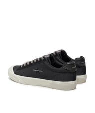 CALVIN KLEIN CK JEANS Zapatillas de tela negro/blanco brillante - Zapatos Hombre - 4