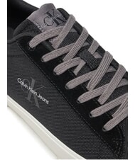 CALVIN KLEIN CK JEANS Zapatillas de tela negro/blanco brillante - Zapatos Hombre - 5