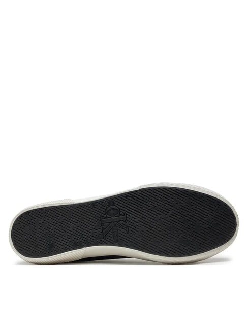 CK JEANS Zapatillas de tela negro/blanco brillante - Zapatos Hombre