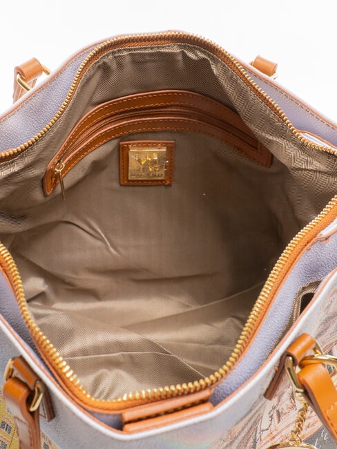 YESBAG Bolso de hombro estampado Roma arcoíris - Bolsos Mujer