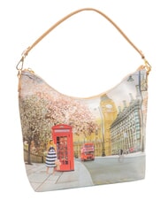 YNOT YESBAG Bolso de hombro tipo hobo Rosa inglesa - Bolsos Mujer - 2