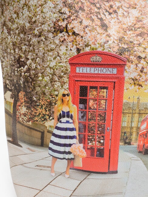 YESBAG Bolso de hombro tipo hobo Rosa inglesa - Bolsos Mujer