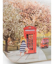 YNOT YESBAG  Bolso de hombro estampado Rosa inglesa - Bolsos Mujer - 3