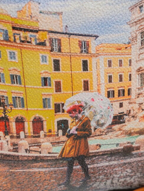 YESBAG Bandolera Roma arcoíris - Bolsos Mujer