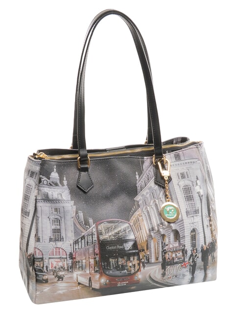 YESBAG Bolso de hombro estampado Londres de noche - Bolsos Mujer