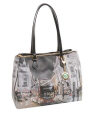 YNOT YESBAG Bolso de hombro estampado Londres de noche - Bolsos Mujer - 2