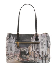 YNOT YESBAG Bolso de hombro estampado Londres de noche - Bolsos Mujer - 4