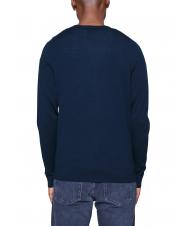 CALVIN KLEIN SUPERIOR WOOL Jersey de lana con cuello redondo - Suéteres de los hombres