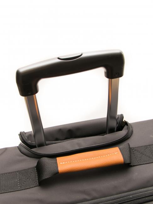 Maleta Trolley X-TRAVEL, equipaje de mano Negro / Tabacc - Equipaje de mano