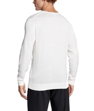 CALVIN KLEIN SUPERIOR WOOL Jersey de lana con cuello redondo - Su&eacute;teres de los hombres