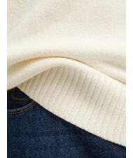 CALVIN KLEIN CK JEANS Su&eacute;ter de cuello redondo de gran tama&ntilde;o marfil - Su&eacute;teres de los hombres - 5