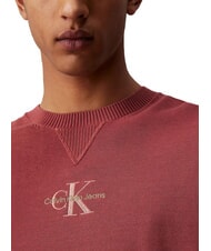 CALVIN KLEIN CK JEANS Suéter de algodón con logo mantequilla de manzana - Suéteres de los hombres - 3