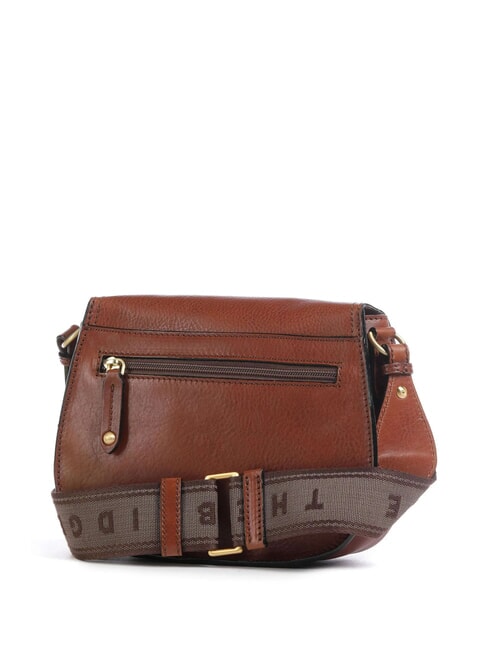 ISADORA Mini bolso de hombro, en piel BROWN - Bolsos Mujer