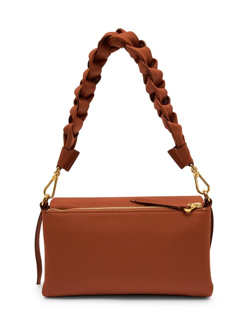 BOHEME GRANA DOUBLE  Bolso de hombro, con correa para el hombro co&ntilde;ac/negro - Bolsos Mujer