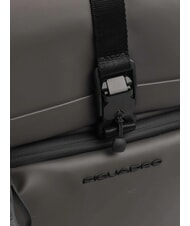 PIQUADRO CORNER SPECIALE GOMMATO Mochila para portátil con tapa enrollable GRIS - Mochilas para portátil - 3