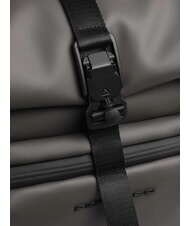 PIQUADRO CORNER SPECIALE GOMMATO Mochila enrollable para portátil de 15,6" GRIS - Mochilas para portátil - 3