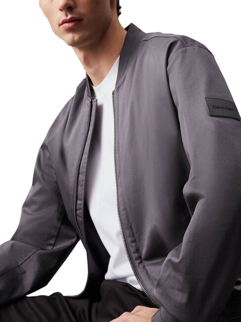 CK Chaqueta bomber de satén elástico Puerta de Hierro - Chaquetas de hombre